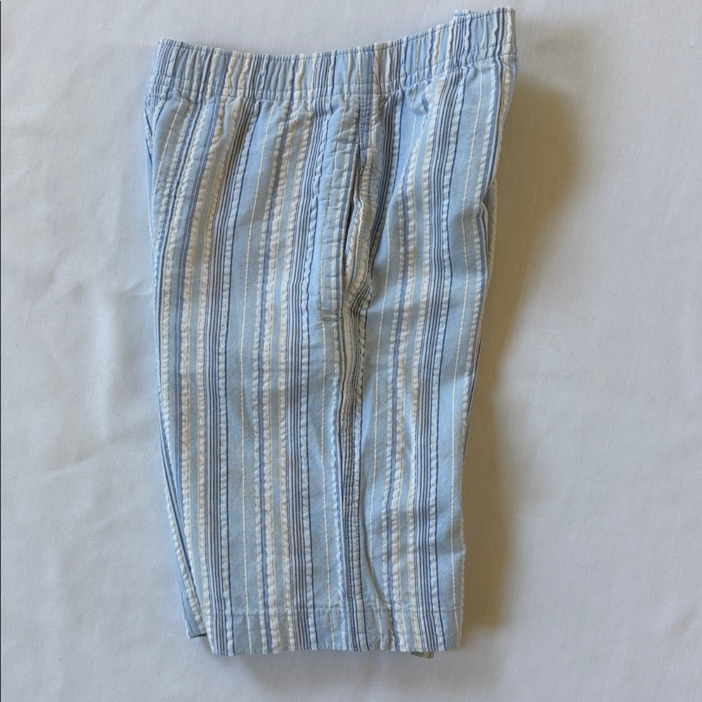 Hanna Andersson Blue Striped Shorts 100% Cotton  Boys Size 100 - Picture 4 of 7